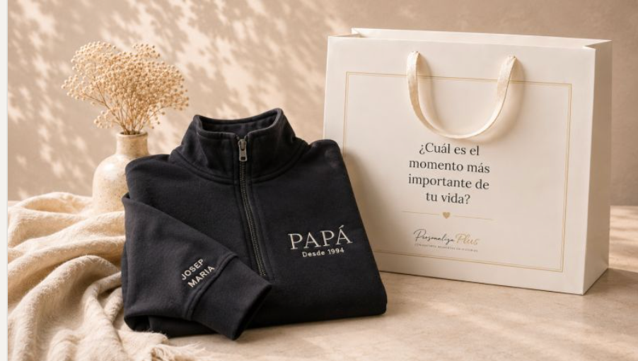 Sudadera bordada PAPÁ desde 1994